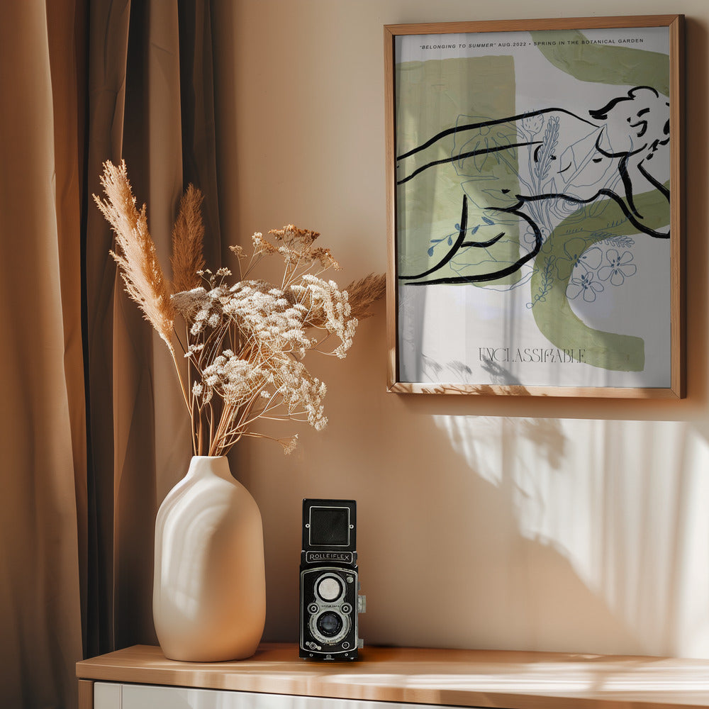 Légeret simple No 44 - Poster / Art Print - interiör