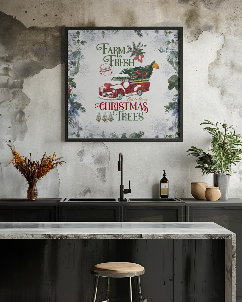 Farm Fresh - Poster / Art Print - interiör