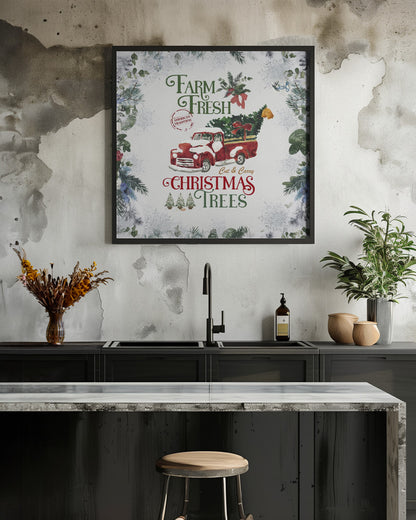 Farm Fresh - Poster / Art Print - interiör