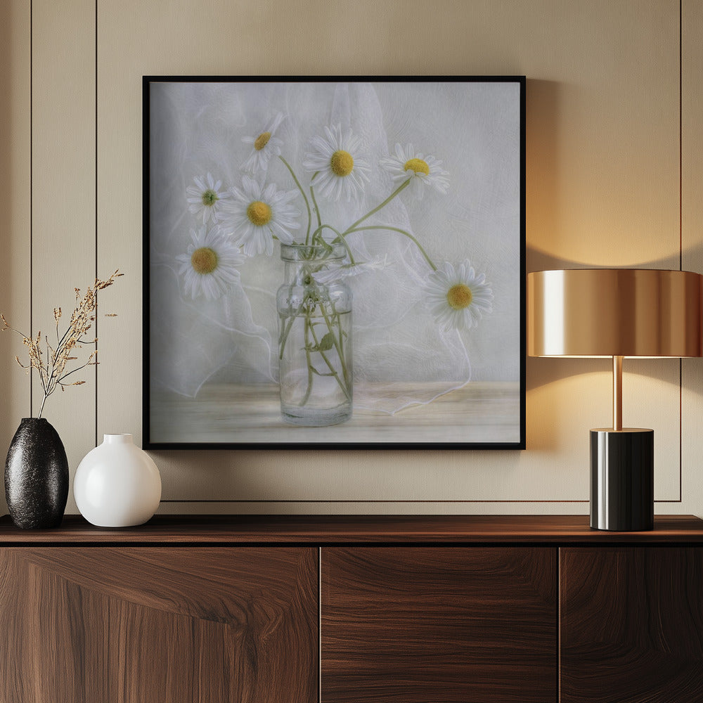 Daisies - Poster / Art Print - interiör