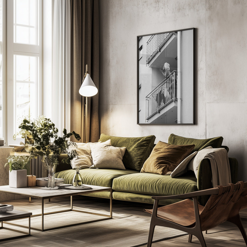Nika - Poster / Art Print - interiör
