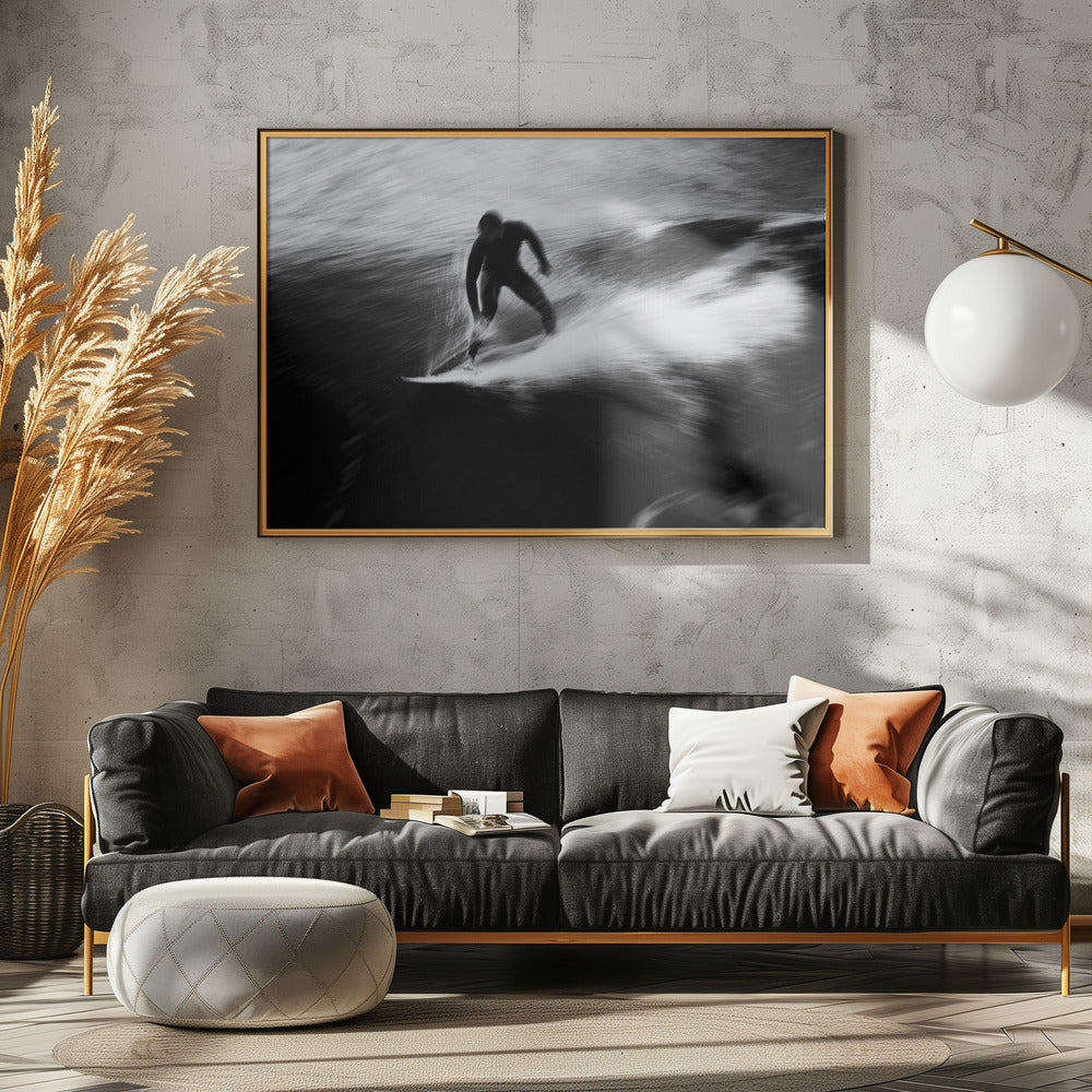 Surf 15 - Poster / Art Print - interiör