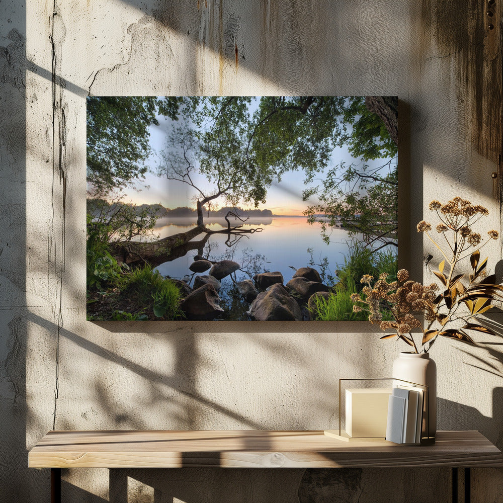 Lake view - Poster / Art Print - interiör