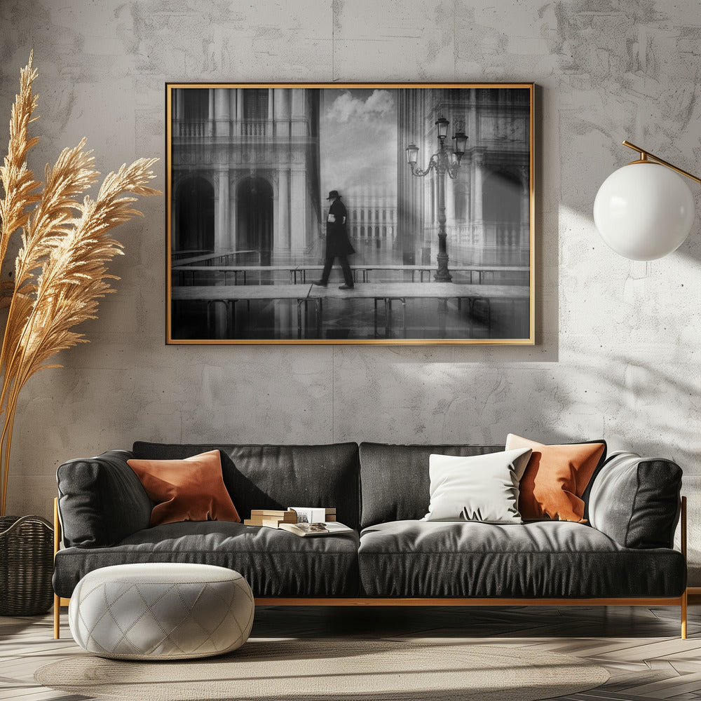 dry footed walk - Poster / Art Print - interiör