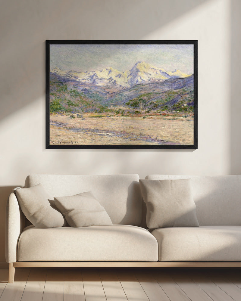 The Valley of the Nervia (1884) - Poster / Art Print - interiör