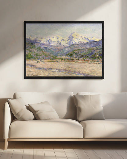 The Valley of the Nervia (1884) - Poster / Art Print - interiör