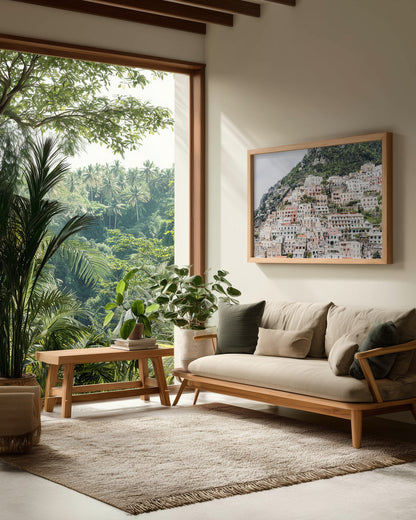 Positano at the Amalfi Coast - Poster / Art Print - interiör