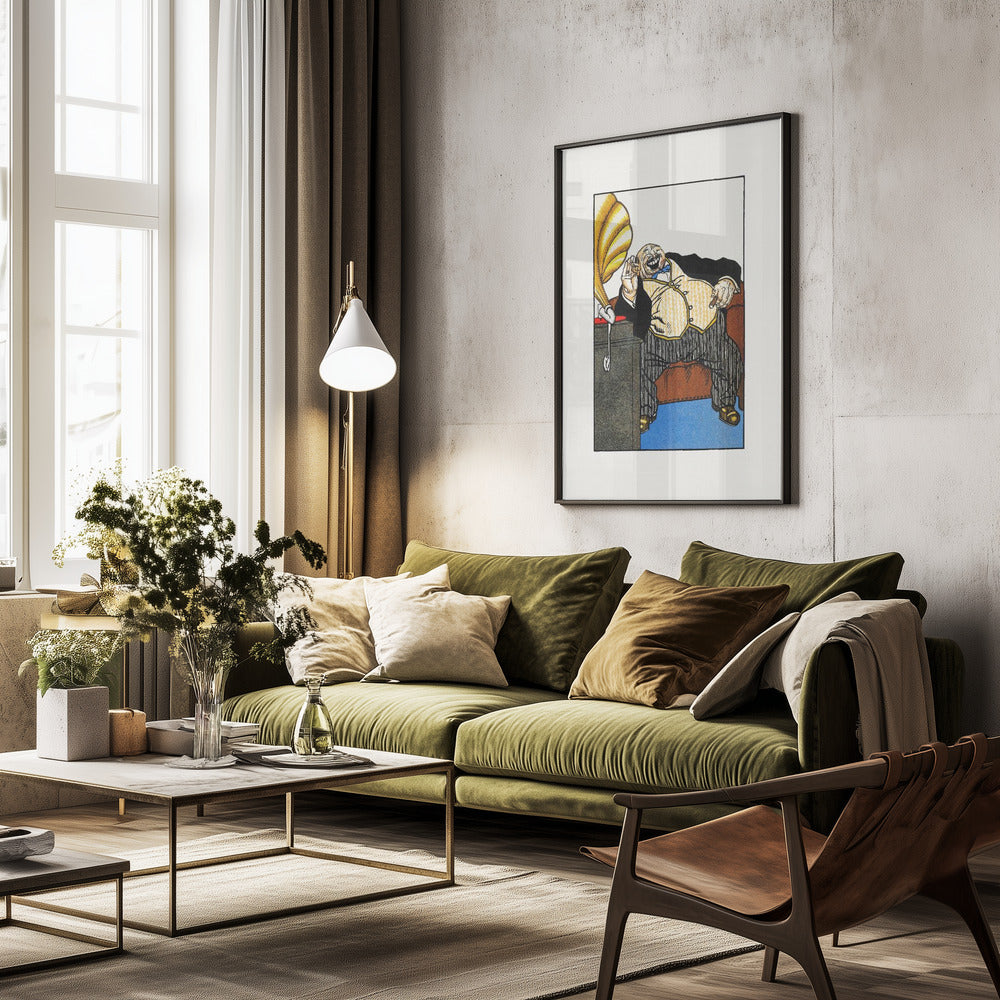 God, That Eisenbach! - Poster / Art Print - interiör