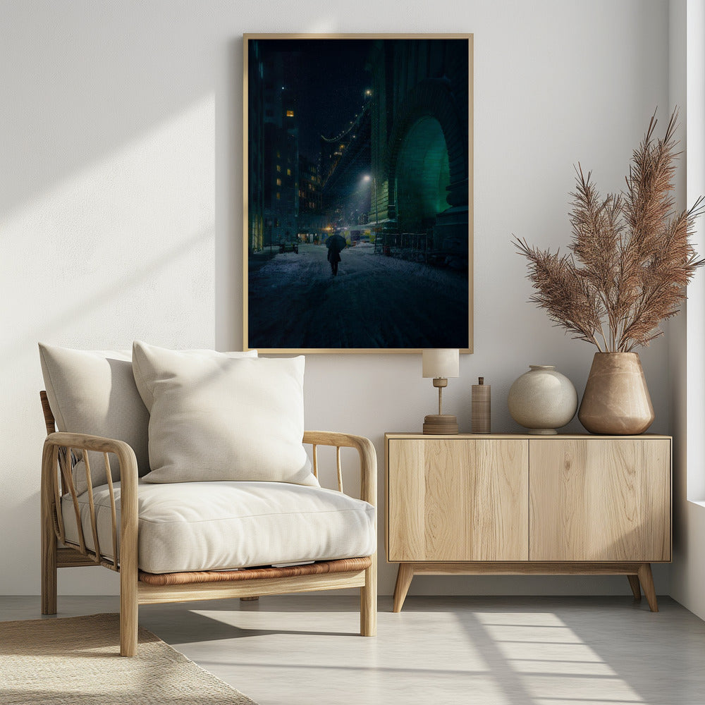 Under the Bridge - Poster / Art Print - interiör