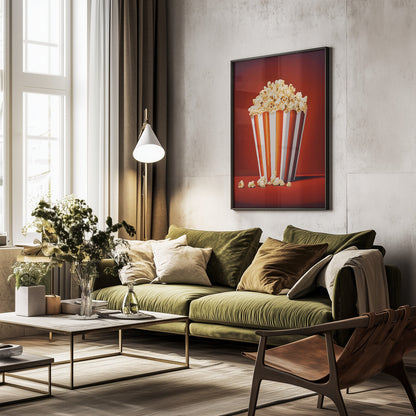 Popcorn - Poster / Art Print - interiör
