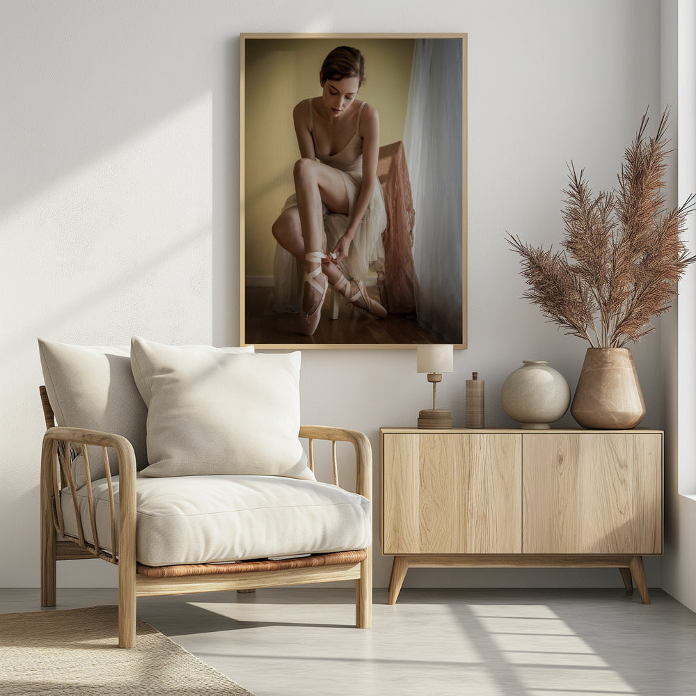 Getting ready - Poster / Art Print - interiör