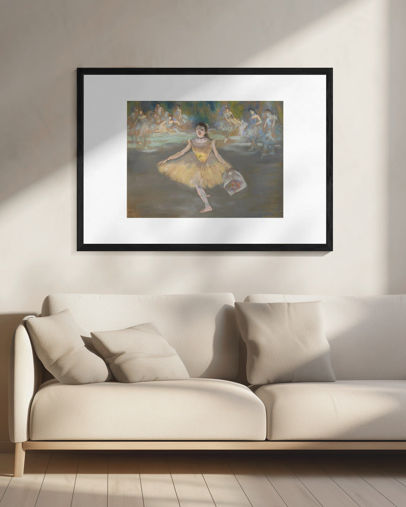 Dancer With a Bouquet - Poster / Art Print - interiör