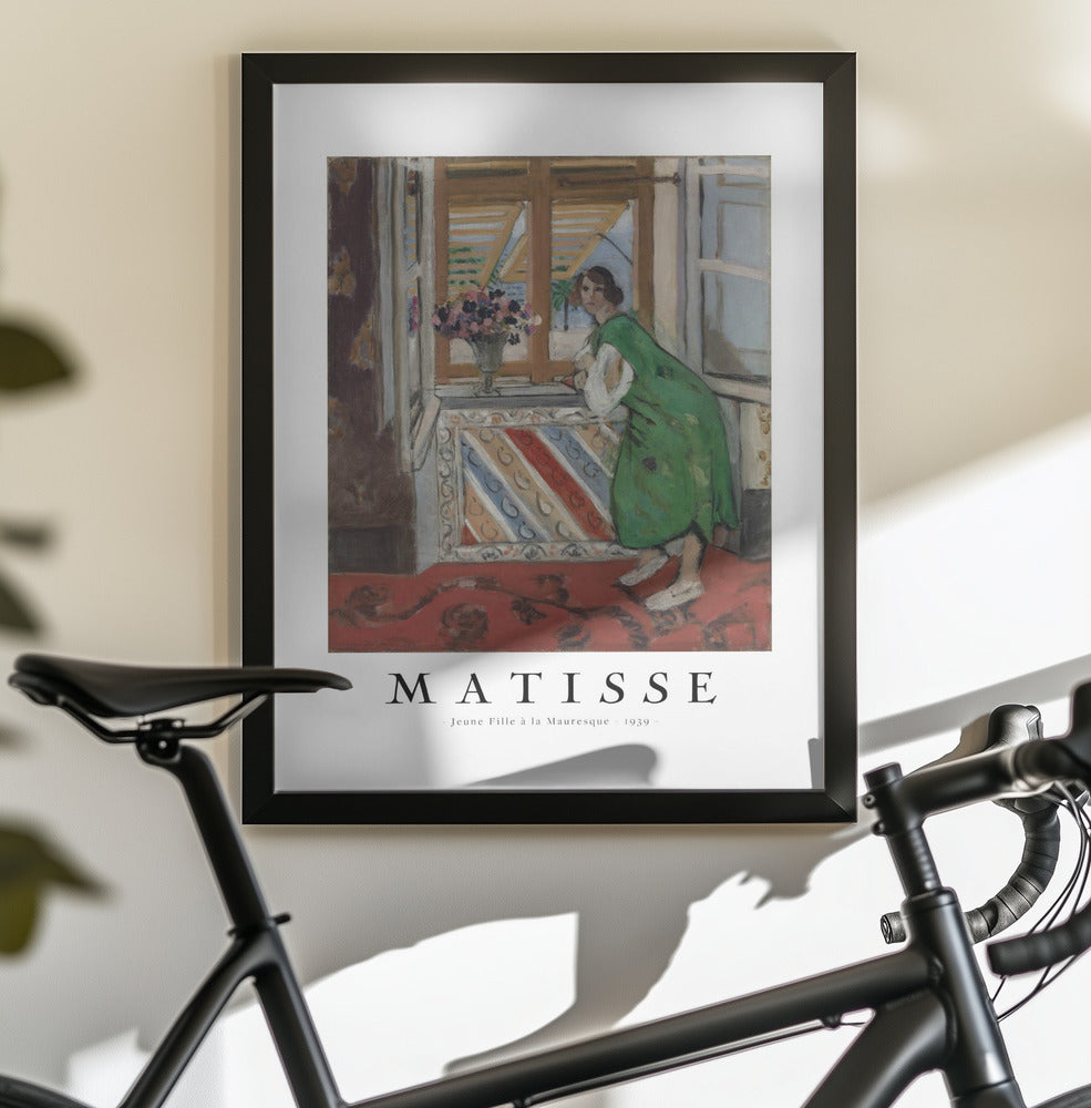 Jeune Fille a La Mauresque 1939 - Poster / Art Print - interiör