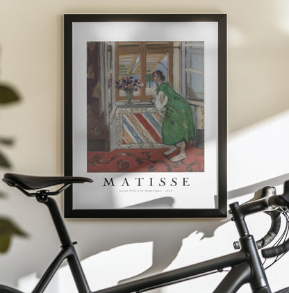Jeune Fille a La Mauresque 1939 - Poster / Art Print - interiör