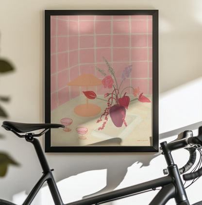 Bubbly - Poster / Art Print - interiör
