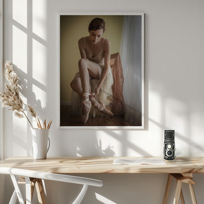 Getting ready - Poster / Art Print - interiör