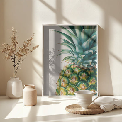Pineapple Close Up - Poster / Art Print - interiör