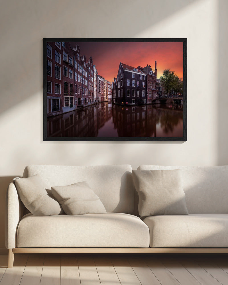 Amsterdam Dawn - Poster / Art Print - interiör