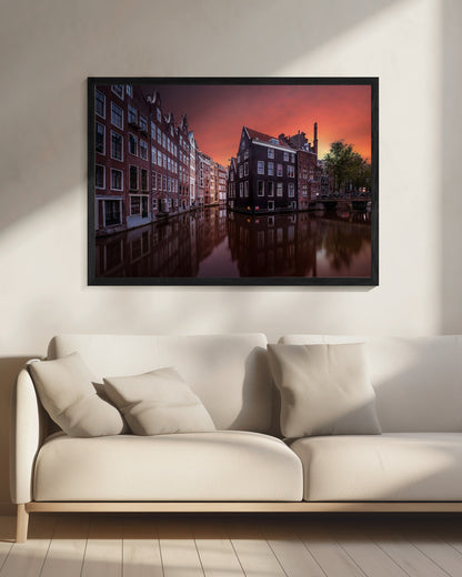 Amsterdam Dawn - Poster / Art Print - interiör