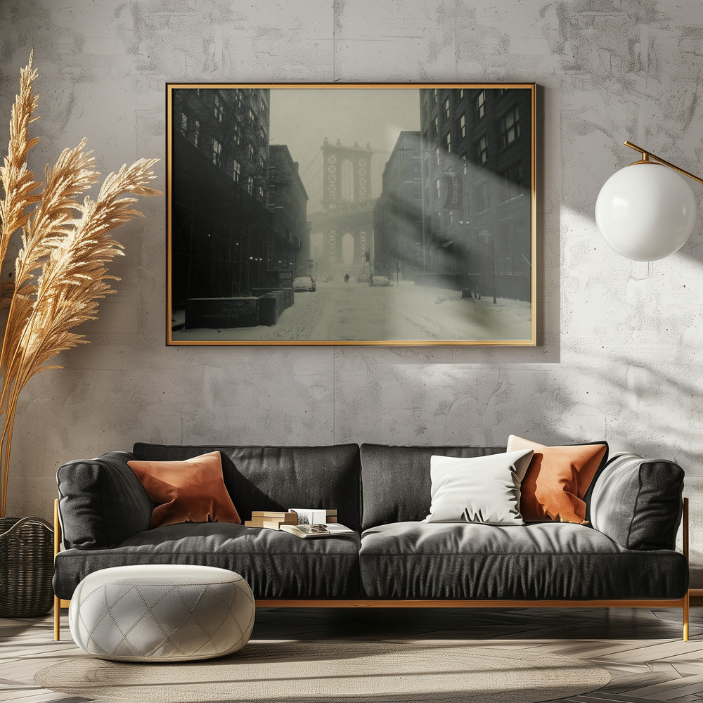 DumboInTheSnow - Poster / Art Print - interiör