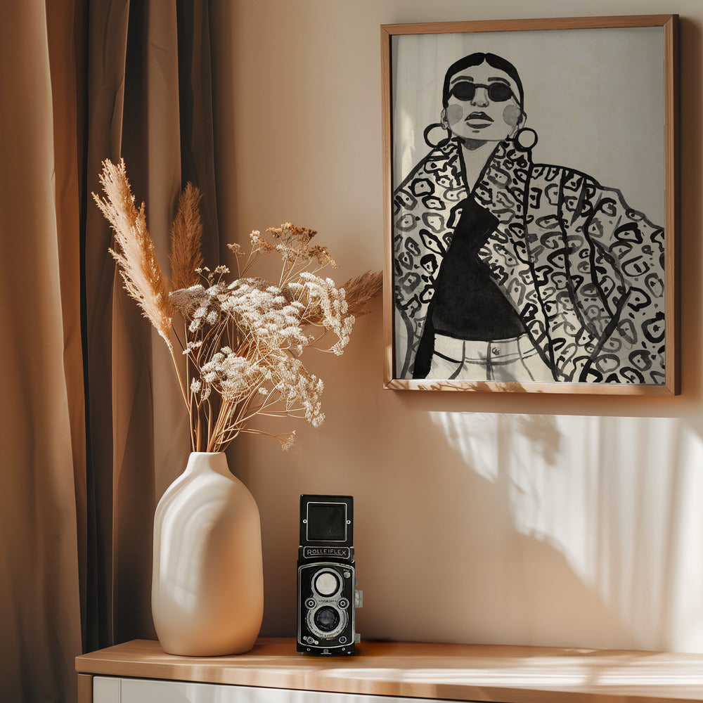 Stay cool - Poster / Art Print - interiör