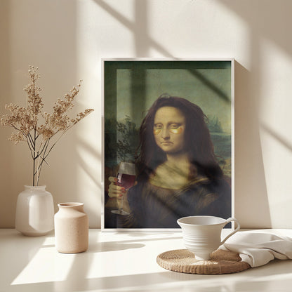 Monday Lisa - Poster / Art Print - interiör