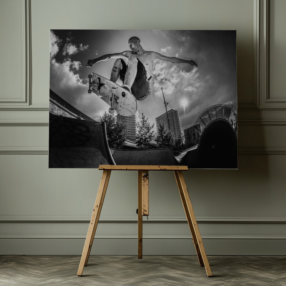 Sam Taeymans performing at "Den Dam" - Poster / Art Print - interiör