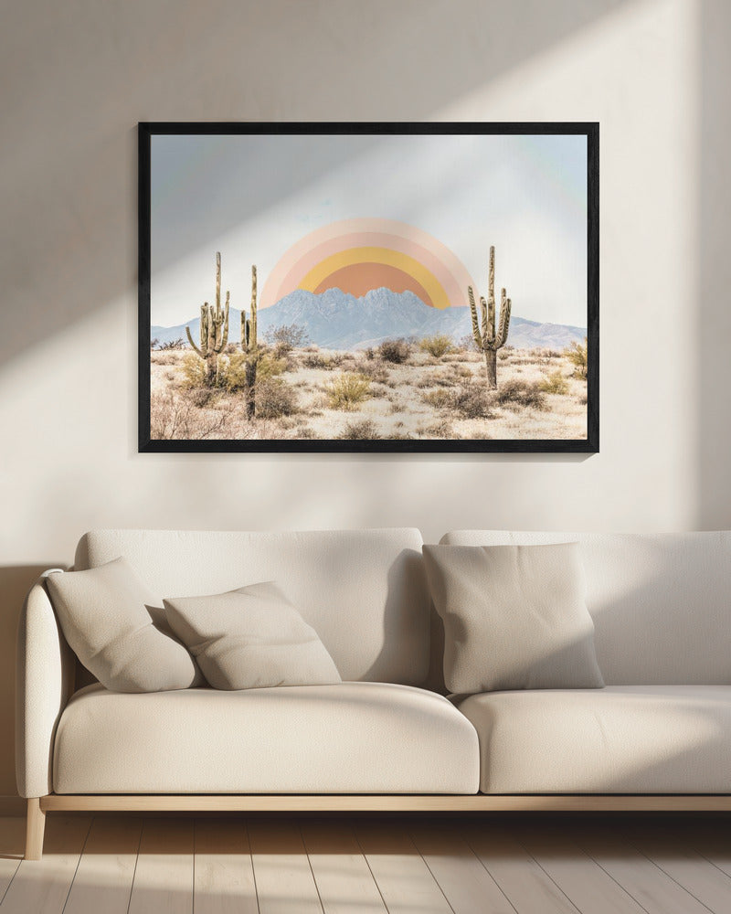 Arizona Sunrise - Poster / Art Print - interiör