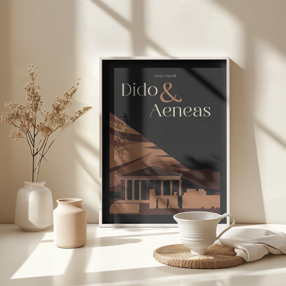 Dido and Aeneas - Poster / Art Print - interiör
