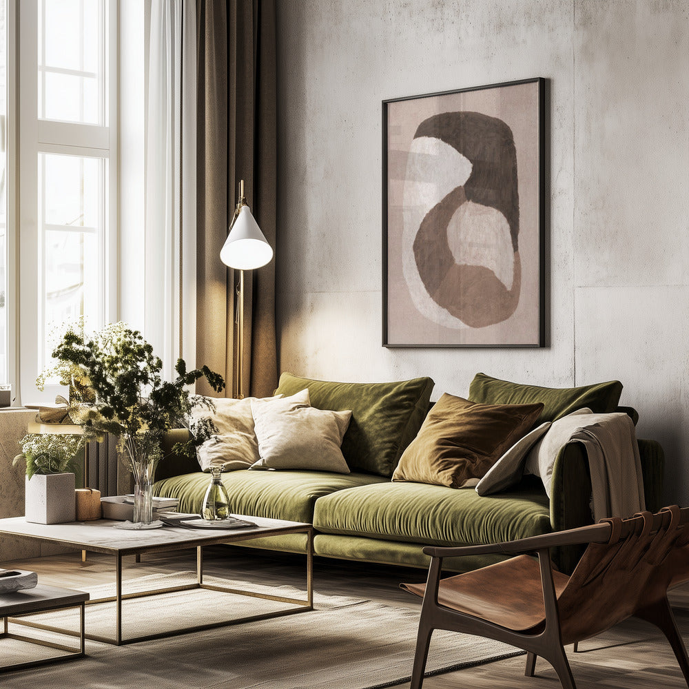 Easy Tones - Poster / Art Print - interiör
