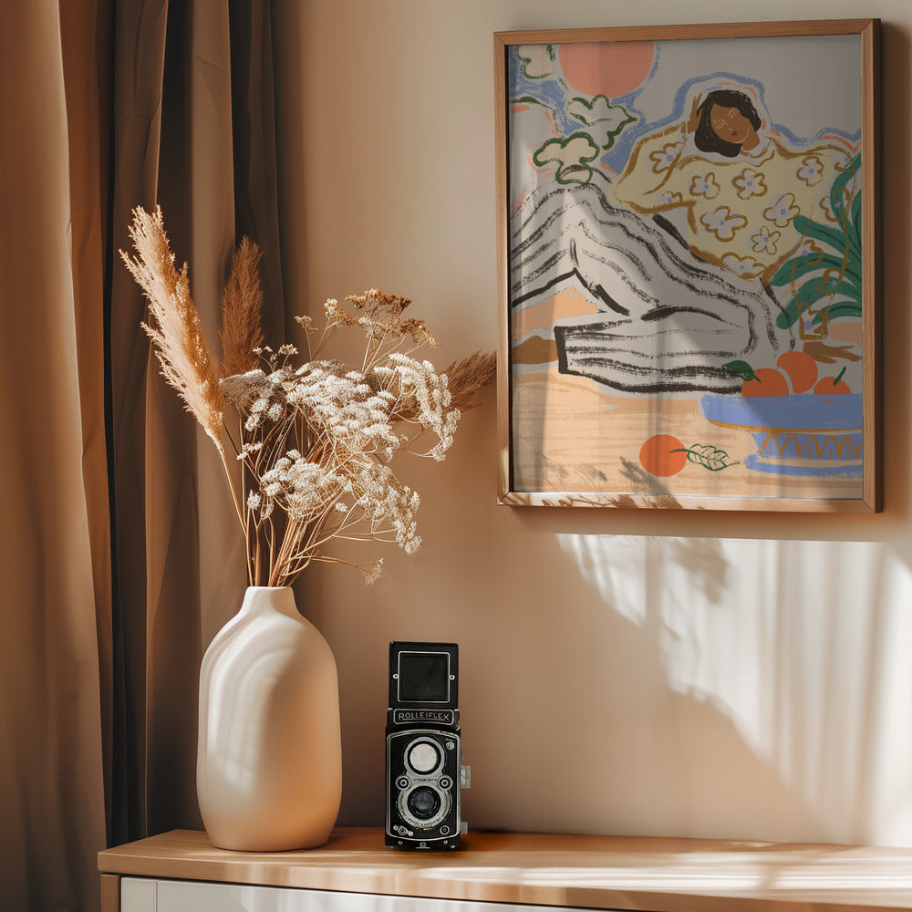 Lazydays - Poster / Art Print - interiör