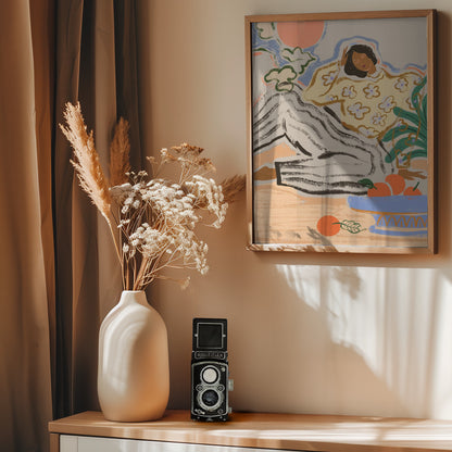 Lazydays - Poster / Art Print - interiör