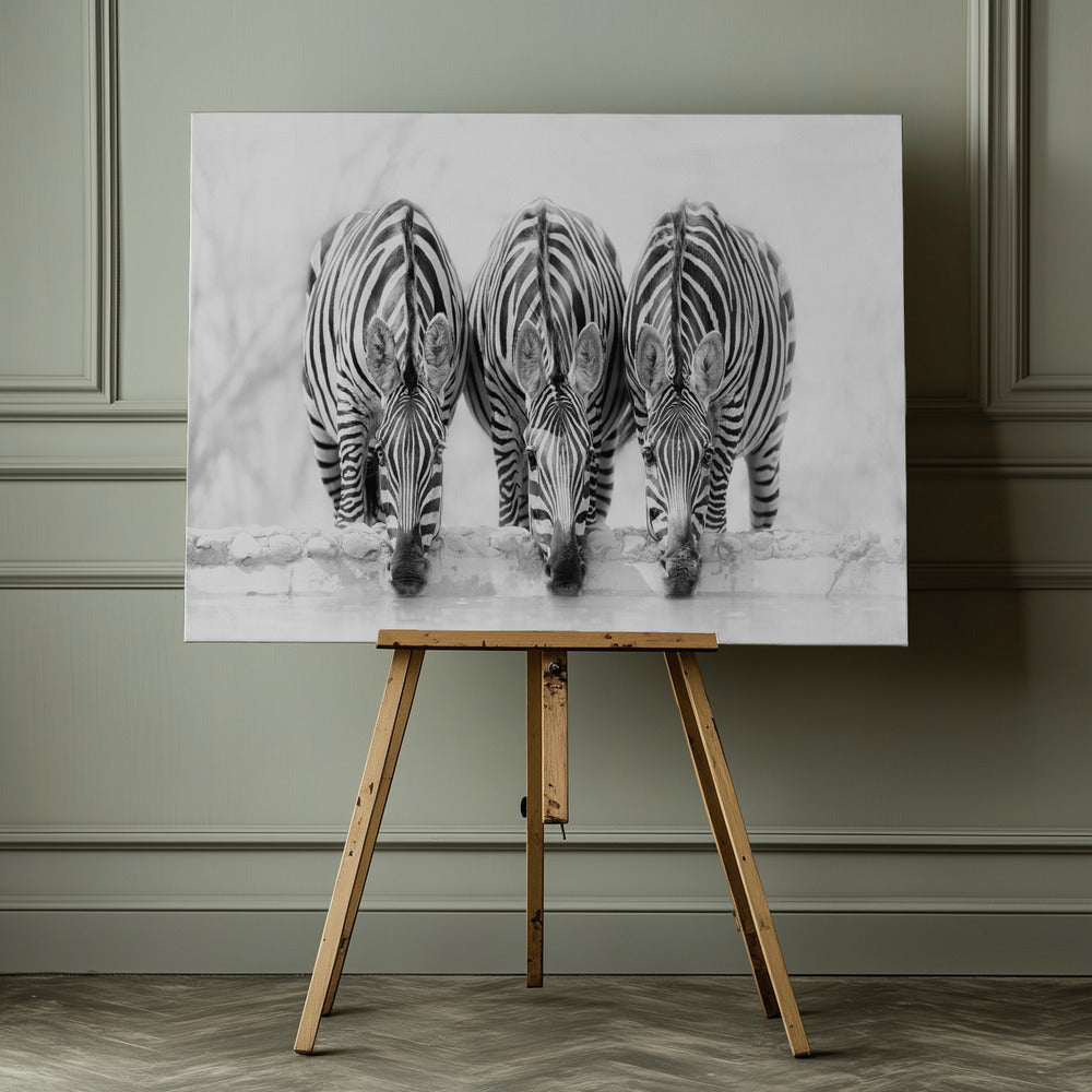 Zebras - Poster / Art Print - interiör