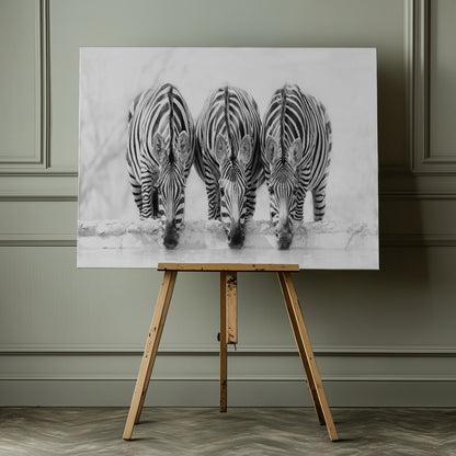 Zebras - Poster / Art Print - interiör