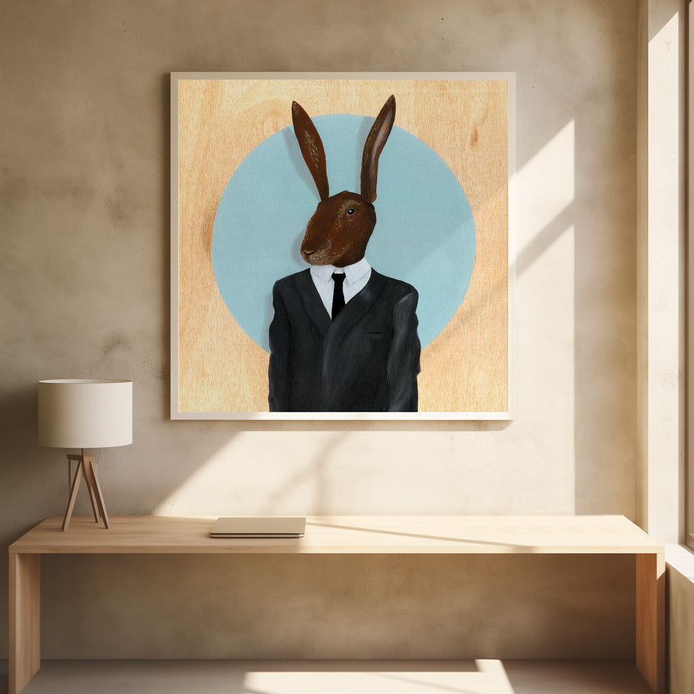 David Lynch Rabbit - Poster / Art Print - interiör