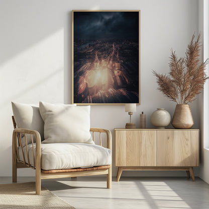 A Light in Darkness - Poster / Art Print - interiör