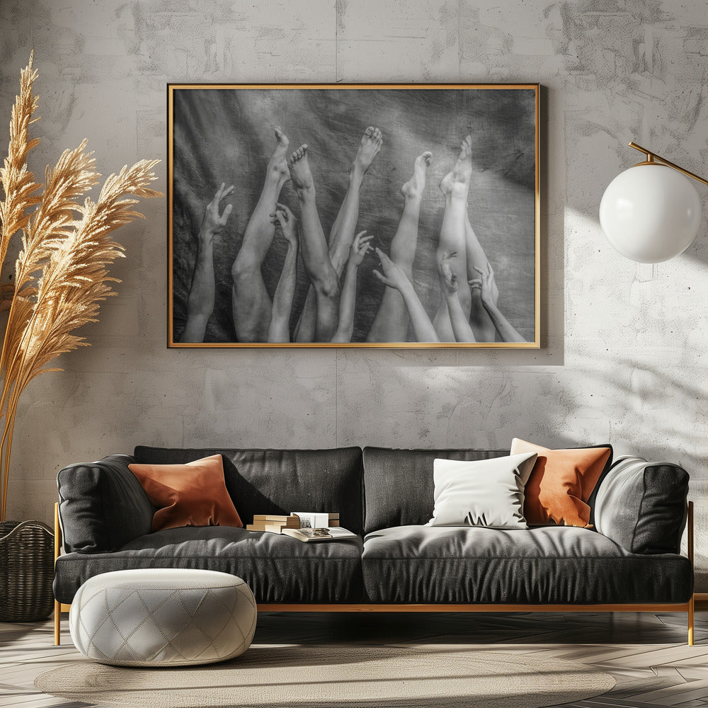 An Elegant Chaos. - Poster / Art Print - interiör