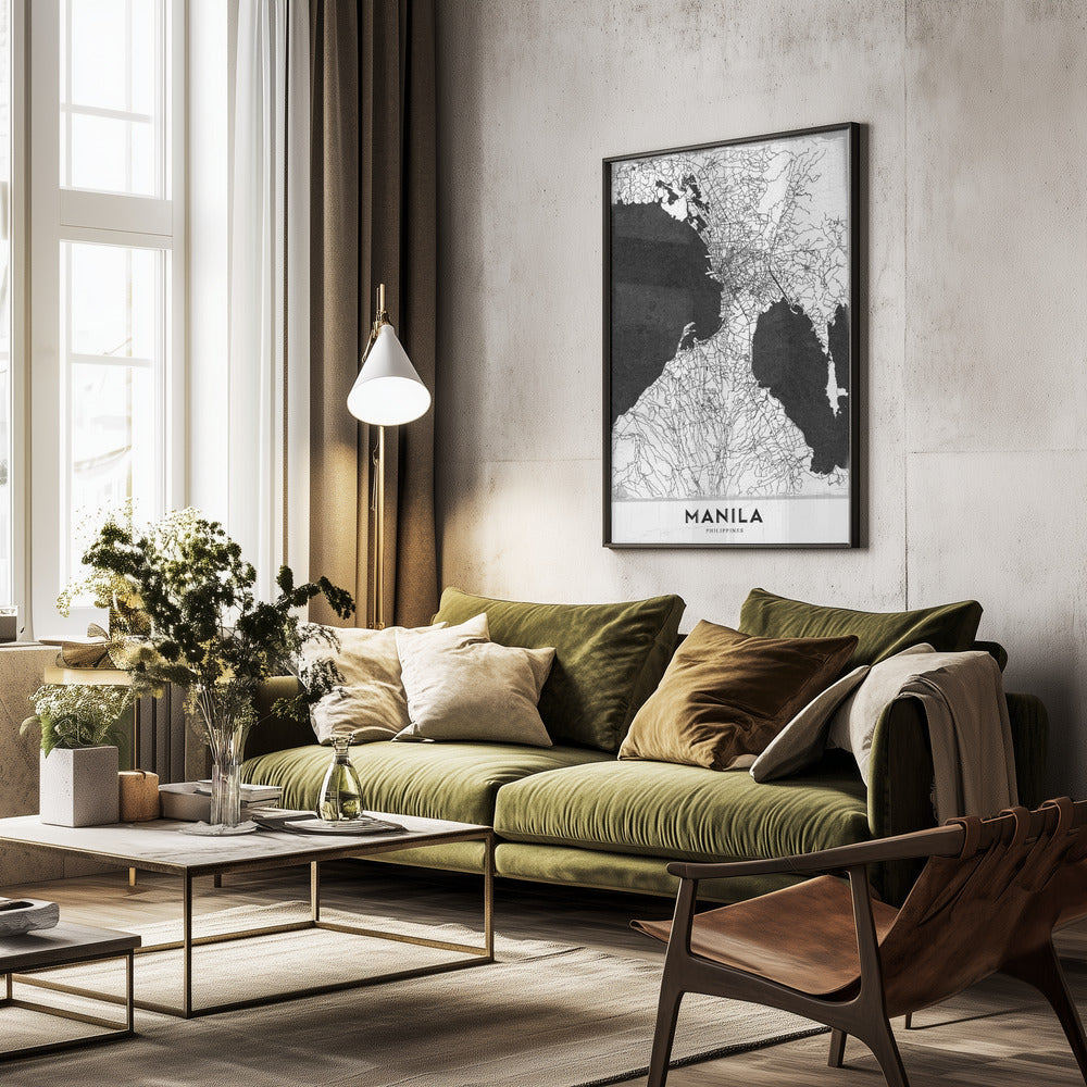 Manila - Poster / Art Print - interiör