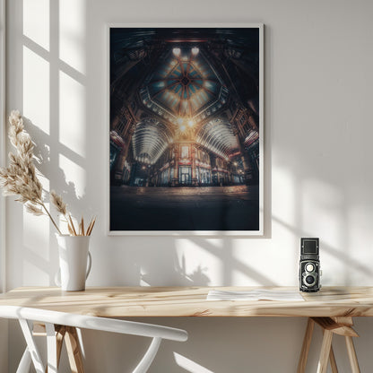 Late hour - Poster / Art Print - interiör