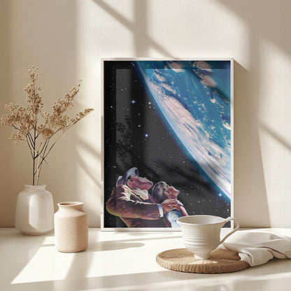 Father and Son - Poster / Art Print - interiör