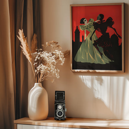 Dance of Death - Poster / Art Print - interiör