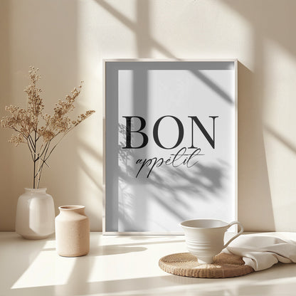 Bon Appetit No 1 - Poster / Art Print - interiör