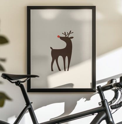 Little Rudoplh - Poster / Art Print - interiör
