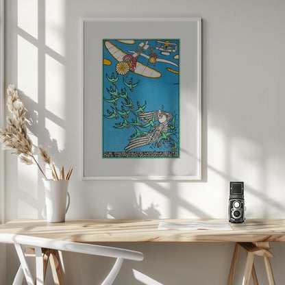 The Duke of Gramatneiss's Famous Pack of Birds - Poster / Art Print - interiör