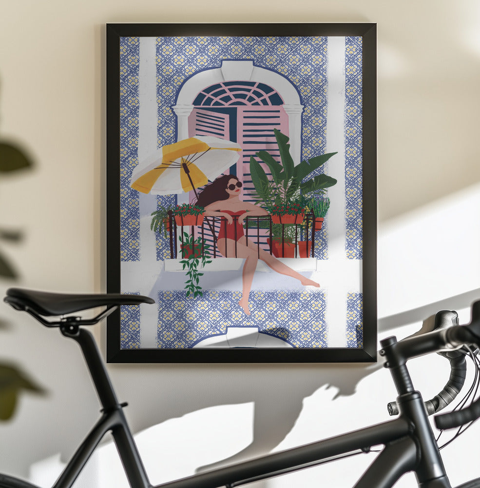 Catching the Sun - Poster / Art Print - interiör