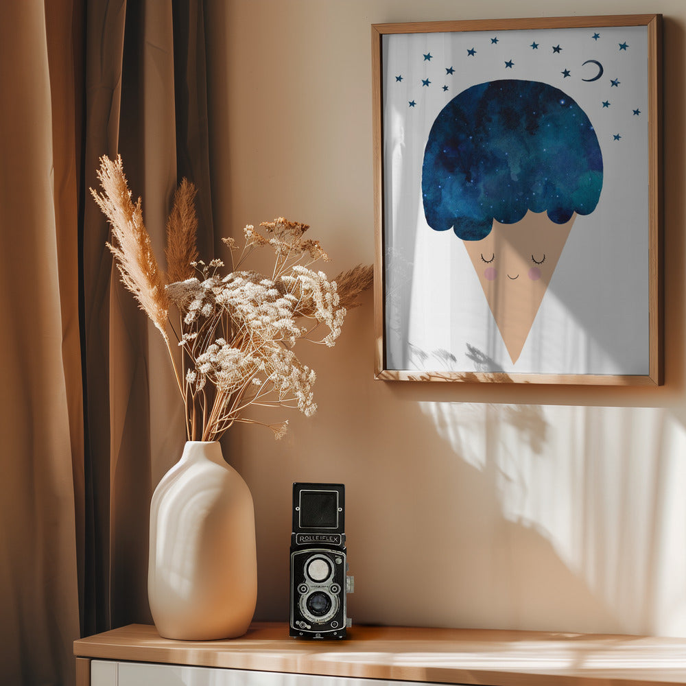 Sleep Well - Poster / Art Print - interiör