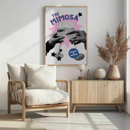 The mimosa - Poster / Art Print - interiör