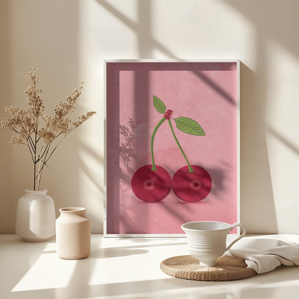 Cerry Boobs - Poster / Art Print - interiör