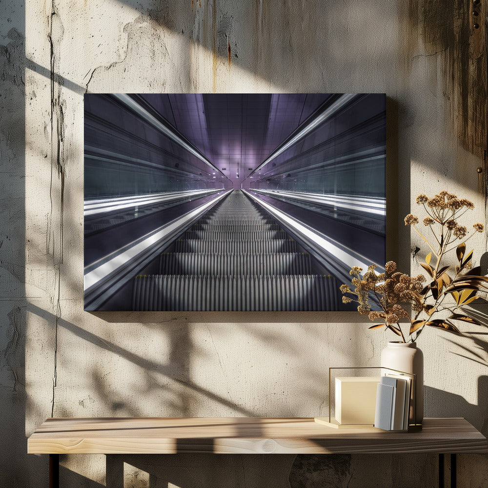 We're going up - Poster / Art Print - interiör