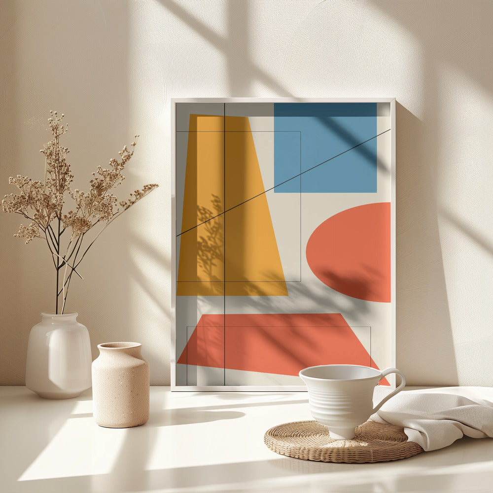 Geox2f  Oju 2x3 - Poster / Art Print - interiör